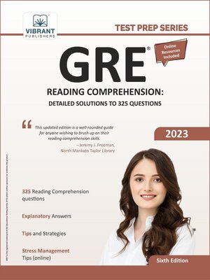 cover image of GRE Reading Comprehension